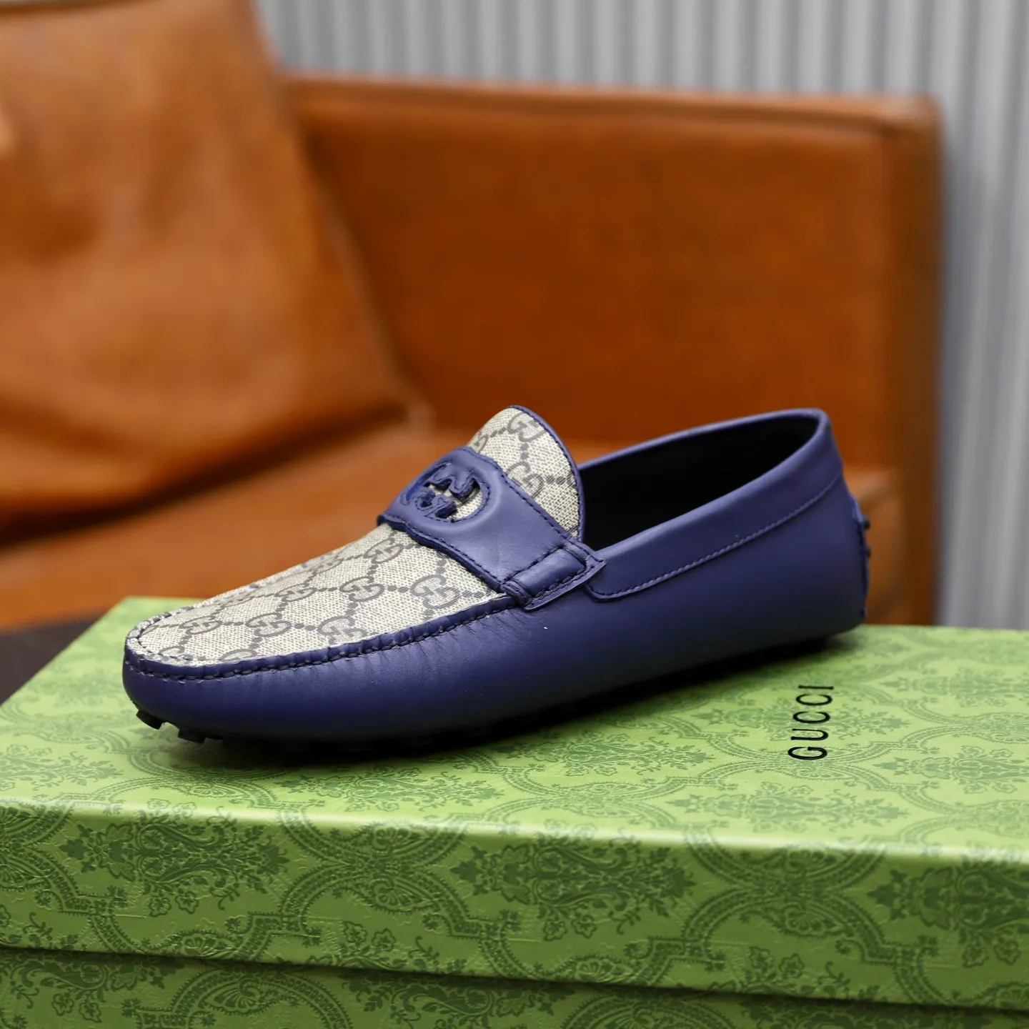 Ex-factory price: 480💰【GUCCI】Gucci ⚠️High-end men’s driving and pedal series ⚠️38-44 (customized for 45) ⚠️All original cowhide leather! Thick and soft! Made entirely of calfskin lining! Rubber sheet anti-slip beanie sole! Three-dimensional package technology! Fashionable and classic! Handicrafts! Original high quality! Feel free to compare!